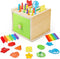 Montessori Wooden Toddler Toys for 1 Year Old, Fine Motor Skills Toys