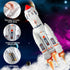 Set 4-5 6-8 Family1) Wbzle Educational & Interactive Rockets for Kids | STEM Space Kids | Space Launch for Toddler Toys