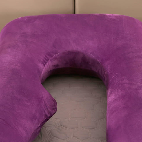 BATTOP Pregnancy Pillows for Sleeping,Full Body Pillow for Pregnancy Women with Removable Cover,Support