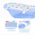 6 Patterned Towel Baby Bath Net - Adjustable, Safe, and Hygienic, Point Safety Feature