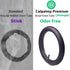 16" Back and 12.5" Front Wheel Replacement Inner Tubes and Tires for BoB Stroller Tire Revolution SE/Pro/Flex/SU/Ironman