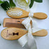 BMVDDFF 3Pcs, Set, Personalized Baby Hair Brush Comb Engraved Name Wood Hair Brush, Baby Shower Gift, New Mom Gift