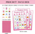 Pajama Party Bingo Game, 24 Player Sleepover Bingo Cards Set for Family Friend Activity, Beauty Party Favor Decoration Holiday Supplies -a07