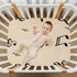 Gravopti 39X27 Inch Music Notes Crib Sheets for Girls and Boys, Soft Breathable Cotton Crib Sheets for Toddler Bed