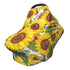 Schgap Sunflower Baby Car Seat Covers Canopy Nursing Cover Breastfeeding Baby Carrier Covers