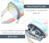 SECFOU Insulated Bottle Cooler Bag with Thermal Insulation, Portable Breastmilk Storage Bag for Daycare and Travel