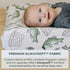 2 Pack Pobibaby Premium Changing Pad Covers for Boys, Ultra-Soft Breathable Cotton Diaper Changing Table Covers Neutral