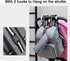 Ybberik Backpack Backpack Diaper Bag with Stroller Straps, USB Charging Port, Headphone Hole, Large Baby Diaper