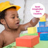 Edushape Floating Blocks - Bath Construction Foam Toys Set for Early Child Development