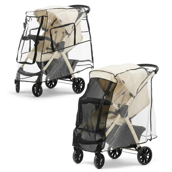 RORORARRI Large Stroller Sunshade & Rain Cover-Protect Your Baby Stroller from Sun, Rain,