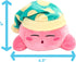 Club Mocchi Mocchi Kirby Plush - Sleeping Kirby Plushie - Squishy Plush - Easter Basket Stuffers - 6 Inch