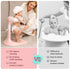 XSMNER 6-36 Foldable Baby Shower Stand, Anti-Slip Baby Shower Standing Support, Adjustable Baby Shower Stand, Soporte