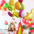 12PCS Fruit Vegetable Foil Helium Mylar Balloons, Party Decoration Supplies for Baby Shower Birthday Christmas Kids