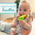 Infantino Farmers Market Teether Gift Set - Set of 3 BPA-Free Veggie Textured Silicone Teethers, Multicolor