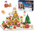 INSOON Advent Calendar 2025 Gingerbread House Mini Building Set with Lights, 24