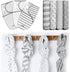 CuddleBug Baby Swaddle Bundle - Adjustable Swaddles & Muslin Swaddle Blankets (Spots