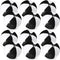 12 Pcs 16'' Beach Ball, PVC Inflatable Pool Balls for Summer Hawaiian Tropical Theme Party Favors