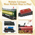 Sets 3 4 5 6 7 8+, TALGIC Remote Control Train Toys for Boys with Steam, Lights and Sound, Fancy Tracks, Train for Kids