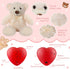 Libima 5 Pack 14" Bears Stuffed Animals with Voice Recorder Set, 30 Seconds Sound Recorder Module Plush Bear Toys