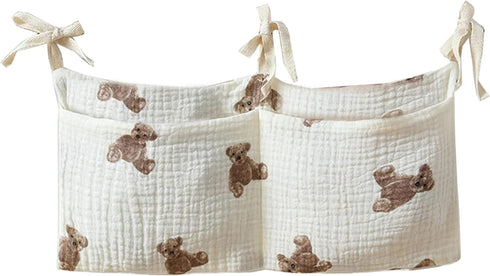 JUSTAUS Bedside hanging bag for storing baby milk bottles and blankets - Baby