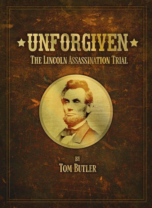 Unforgiven: The Lincoln Assassination Trial Board Game for 2 Players, Strategy, Historical Fun for Couples, Ages 14+