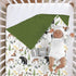 30 40 HawSkgFub Forest Woods Animal Friends Mink Baby Blankets Dotted Backing Boy Girl Shower Gift, Bear Deer Fox