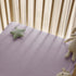 2 Pack, 100% 52x28 inches, Little Grape Land Muslin Crib Sheets Fitted for Boys and Girls Cotton Baby Bed Sheets Soft