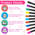 55 Pcs DIY Baby Bibs Set Includes 22 White Feeder Bibs, 22 Stencils, 10 Fabric Markers, 1 Wooden Baby Shower Game Sign