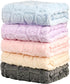 BYKOSY 5 Pcs Baby Blanket Heart Checkered Ultra Soft Gift-Ready Plush for Newborns,