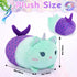 Mermaid Cat 8 Inch Plush, Cute Cartoon Cat Stuffed Animal, Kawaii Pillow for Kids