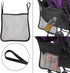 4Pcs Baby Stroller Bag, Oxford Hanging Mesh Organizer, 11.8"x12.5", Black