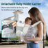 Toddler(25-60 lbs), 6-in-1 Baby Carrier, Newborn to Adjustable Detachable Ergonomic Toddler Carrier, Easy-to-Use, Front
