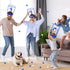 3 Pack Adjustable Head Hoop Basketball Party Game for Kids and Adults with 40 Balls for Indoor Outdoor Fun Activities