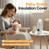 KLOMBIO 6000 Portable Bottle Warmer, Equipped with a mAh Battery, Suitable for Dreastfeeding and Formula Feeding