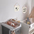 Set 2 KIBAGA Beautiful Nursery Wall Decor Signs - of Cute Designs That Are Perfect for Your Toddlers or Kids Playroom