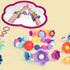 BIRANCO Pop Beads Jewelry Making Kit - Arts and Crafts for Girls 3-7 Years Old, 520 pcs Creative DIY Set