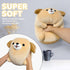 Dog Plush Pillow - 15 Inch Cute Big Dogs Stuffed Animal Toy for Kids, Soft Sleep Hugging Pillow