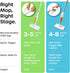 35 Set Quiggly Toddler Spray Mop Two-Handed Design for Ages with Real Water Sprayer Montessori Functional Cleaning Toy