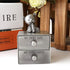Mogoko Silver Tooth Box, Baby First Tooth and Curl Keepsake Box Set for Kids Teeth Fairy Holder