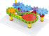 Quercetti Georello Tech Starter Building Set - 100-Pieces to Construct 3-D Structures for Kids Ages 5+, 36 x 60 x 27.5