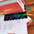 Supla 36 Sets Magic Scratch Rainbow Bookmarks Making Kit, DIY Bookmarks Bulk with Scratching Tools