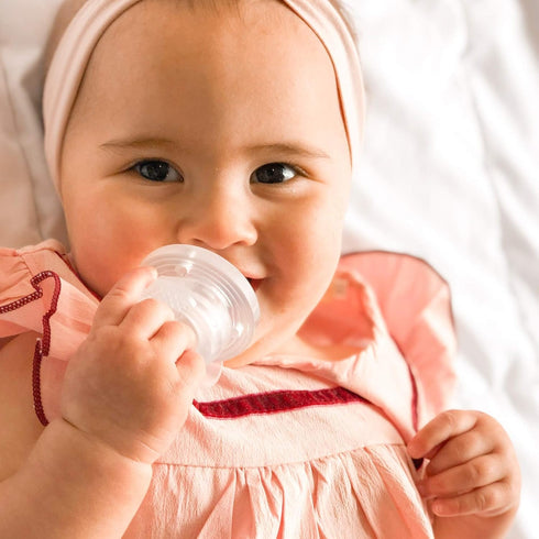 Original Freezable Teether Pacifier Bundle, BPA Free Silicone for Boy and Girl Babies 0-9 Months