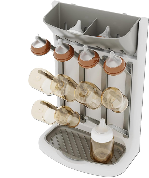 IEEK Baby Bottle Drying Rack,Space Saving Countertop Drying Rack for Baby Accessory