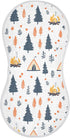 siphylline Set 2, 22x11in Camping Cotton Burp Cloths Baby Soft Touch Baby spit up Rags for Babies boy and Girl