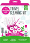 Dapple Travel Cleaning Kit with Bottle & Dish Soap, Drying Rack, Silicone