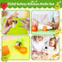 Labeol 32 PCS Montessori Kitchen Tools for Toddlers - Safe Kitchen Knife Set for Real Cooking, Educational Gift