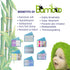 Set 6 elves Bamboo Viscose Washcloth Baby of - Ultra Soft Wash Cloths for Face and Body - Small Face Towel for Baby
