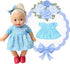 N\A Set 6 12-14-16 Inch NA BOBO Clothes of for Alive Lovely Baby Doll Clothes Dress Outfits Costumes Dolly Pretty Doll