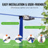 VEVOR Zipline Kit for Kids and Adults - 52 ft Zip Line Kits Up to 500 lb, Quick Setup Backyard Playground Entertainment