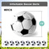 FUTUREPLUSX 8PCS Inflatable Soccer Balls, 12" Balls for Kids Beach Soccer, Summer Swimming Pool Game
